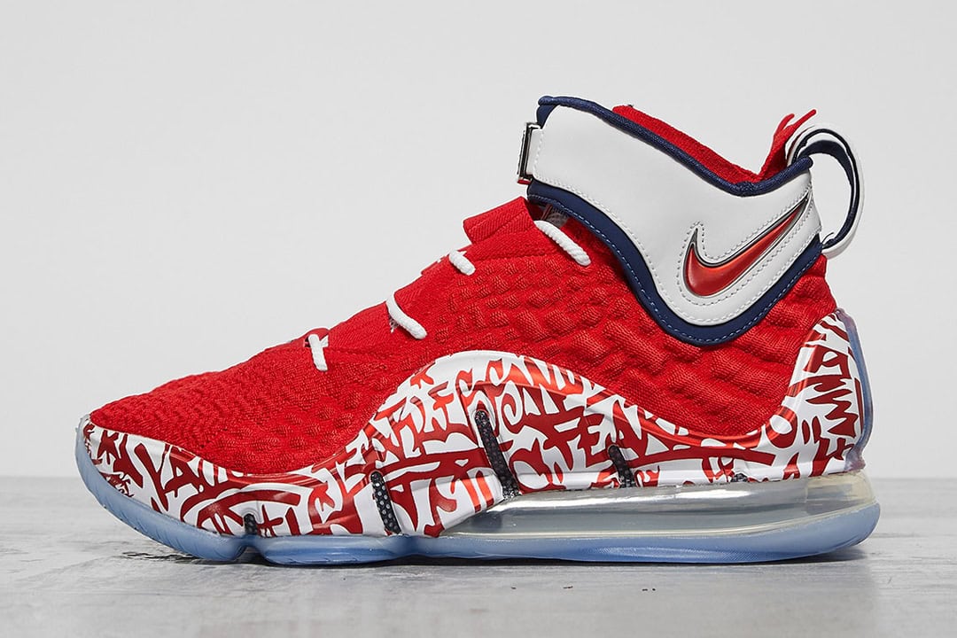 Nike LeBron 17 “Graffiti Fire Red Nike LeBron 17 “Graffiti Fire Red